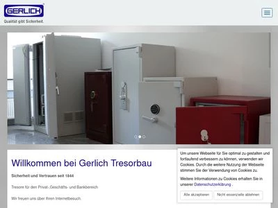 Website von Gerlich GmbH