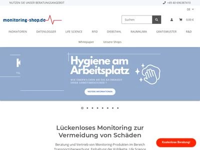 Website von Transport Control International GmbH