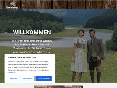 Website von Hammerschmid GmbH