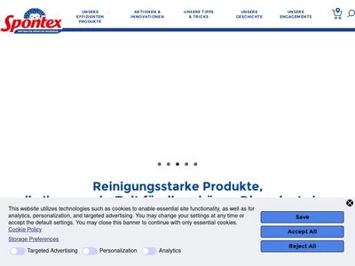 Website von MAPA GmbH