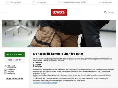 Website von F. Engel K/S