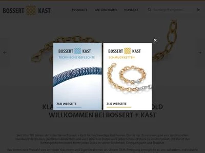 Website von Bossert + Kast GmbH + Co. KG