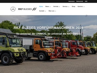 Website von RKF-Bleses GmbH