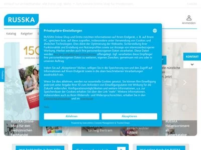 Website von RUSSKA LUDWIG BERTRAM GMBH