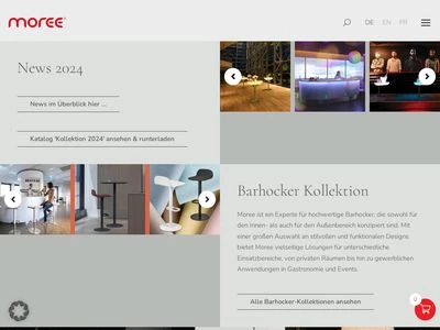 Website von Moree Germany GmbH