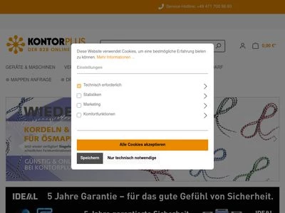 Website von KONTORplus