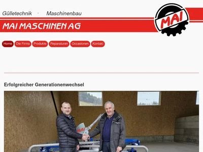 Website von Walter Mai Jauchetechnik