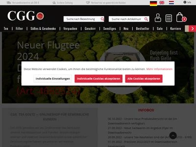 Website von Tea Goetz GmbH