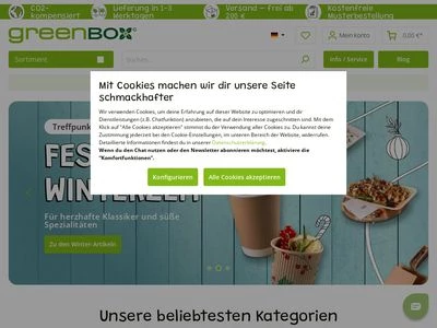 Website von Greenbox GmbH & Co. KG