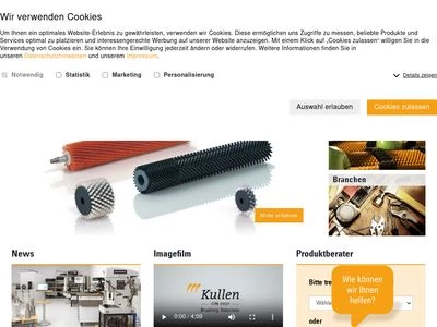 Website von KULLEN-KOTI GmbH