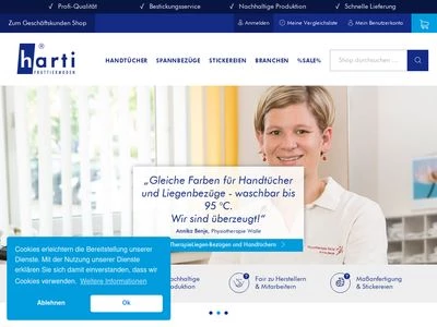 Website von harti-Frottiermoden