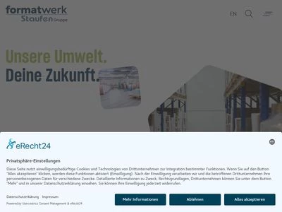 Website von  Staufen Premium GmbH