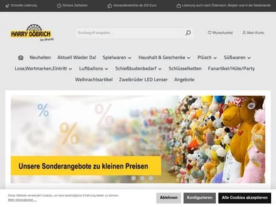 Website von Harry Döbrich GmbH