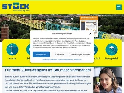 Website von STOCK – B.I.G. GmbH