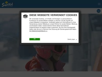 Website von Sunkid GmbH