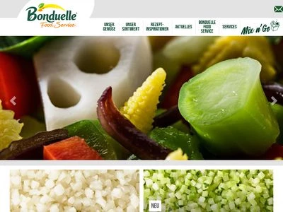 Website von Bonduelle Deutschland GmbH