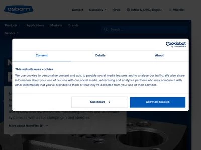 Website von Osborn GmbH