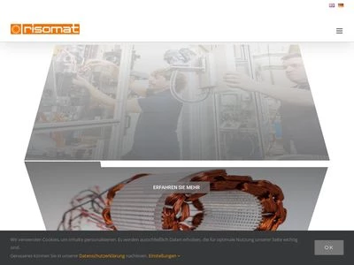 Website von risomat Otto Rist GmbH & Co.KG