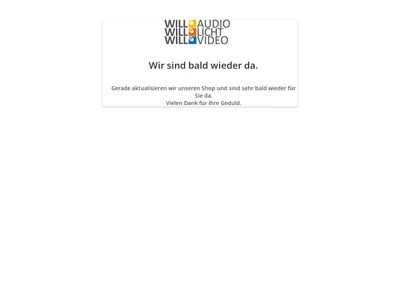 Website von WILL-Licht