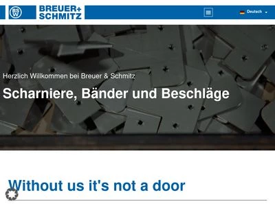 Website von BREUER & SCHMITZ GmbH & Co KG