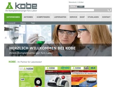 Website von Otto E. Kobe KG