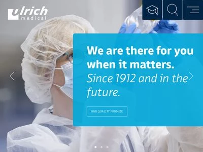 Website von ulrich GmbH & Co. KG