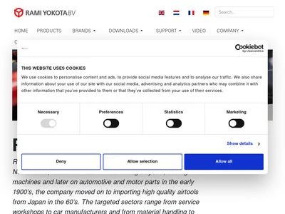 Website von Rami Yokota BV