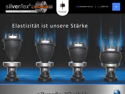 Website von silverflex Wilhelmi GmbH