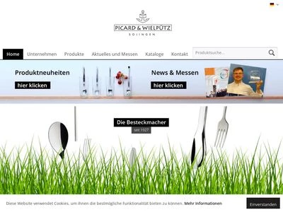 Website von PICARD & WIELPÜTZ GmbH & Co. KG