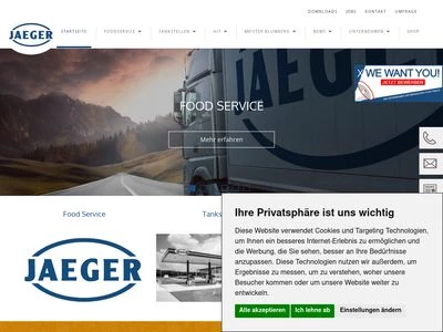 Website von August Jaeger Nachf. GmbH & Co. KG