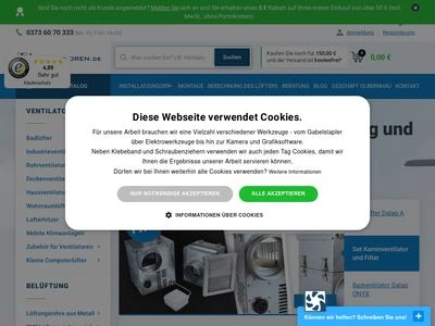 Website von DALAP GmbH