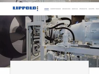 Website von Lippold GmbH