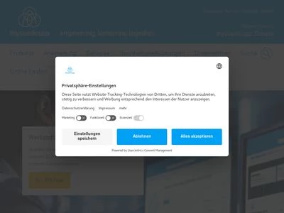 Website von thyssenkrupp Schulte GmbH