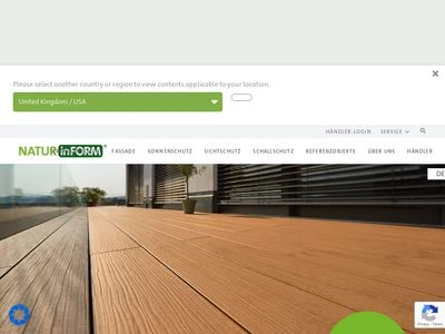 Website von NATURinFORM GmbH