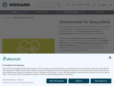 Website von DEFINITIV-Organisation GmbH