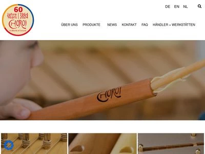 Website von Choroi Vertriebs GmbH