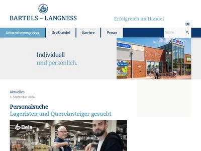 Website von Bartels-Langness Handelsgesellschaft mbH & Co. KG