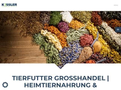 Website von Kessler Zoologiegrosshandel Gmbh & Co. KG