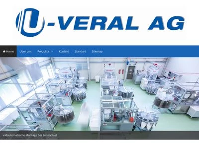 Website von U-VERAL AG