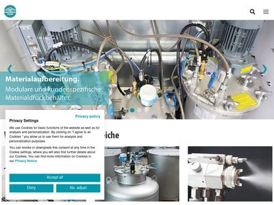 Website von WALTHER Spritz- und Lackiersysteme GmbH