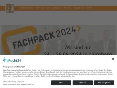 Website von Blechwarenfabrik Limburg GmbH