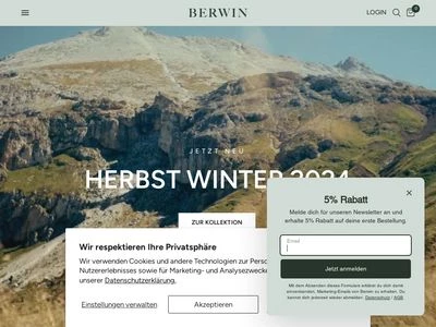 Website von BERWIN & WOLFF AG