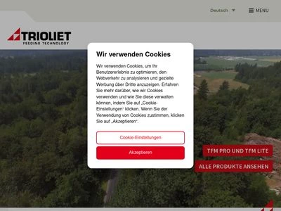 Website von Trioliet B.V.