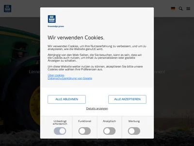 Website von YARA GmbH & Co. KG