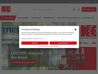 Website von Kahmann & Ellerbrock GmbH & Co. KG