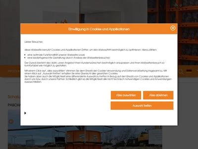 Website von PASCHAL-Werk G. Maier GmbH