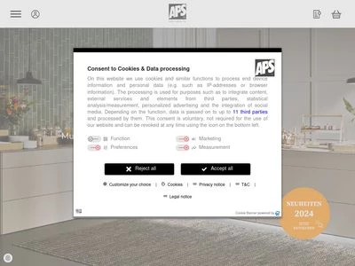 Website von Assheuer + Pott GmbH & Co. KG