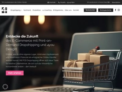 Website von 4you Design GmbH & Co. KG