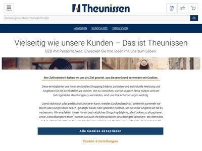 Website von Horst Theunissen GmbH