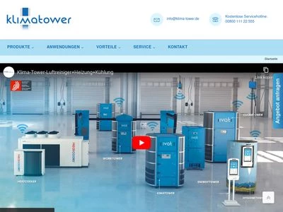 Website von IVAT GmbH - Innovative Absaugtechnologie